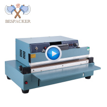 Bespacker FKR-450 semi auto heat pedal plastic coffee bag sealing machine